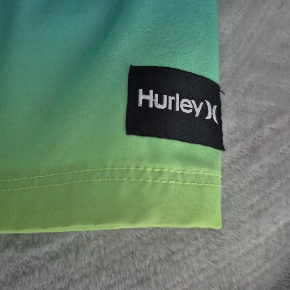 Hurley Boys XL 14/6 Pull-On Draw-Cord Back Pocket Swim Trunk